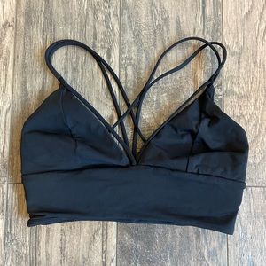 Lululemon black sport bra